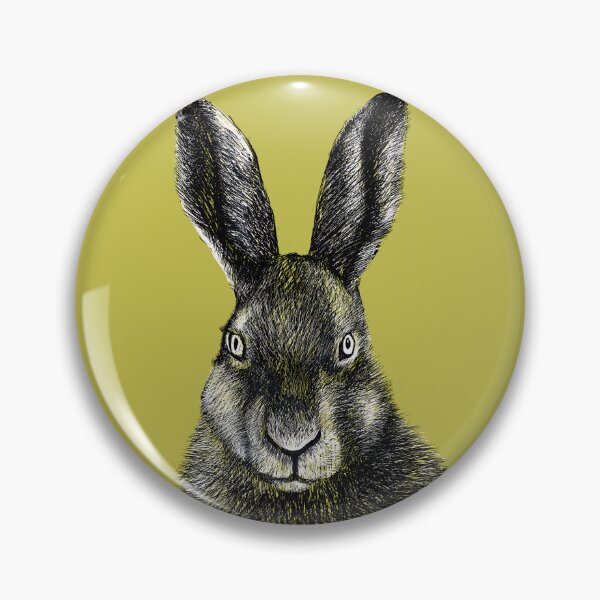 Item preview, Hare, drawing in black and white designed and sold by Lemontreeart63.