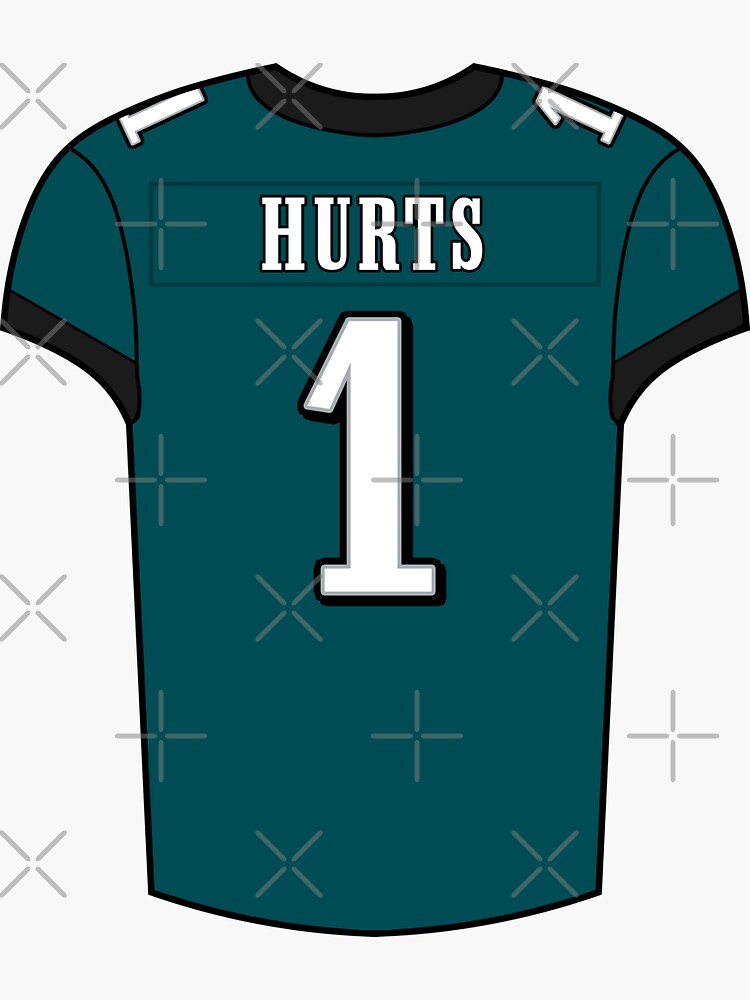 Brian Dawkins Home Jersey Sticker for Sale by designsheaven