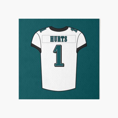 Jalen Hurts Away Jersey Poster for Sale by designsheaven