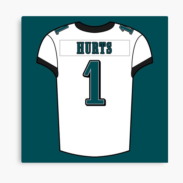 Jalen Hurts Home Jersey Sticker for Sale by designsheaven