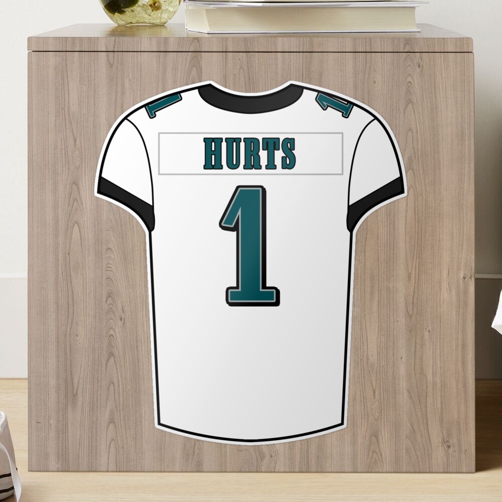 Jalen Hurts Away Jersey Poster for Sale by designsheaven