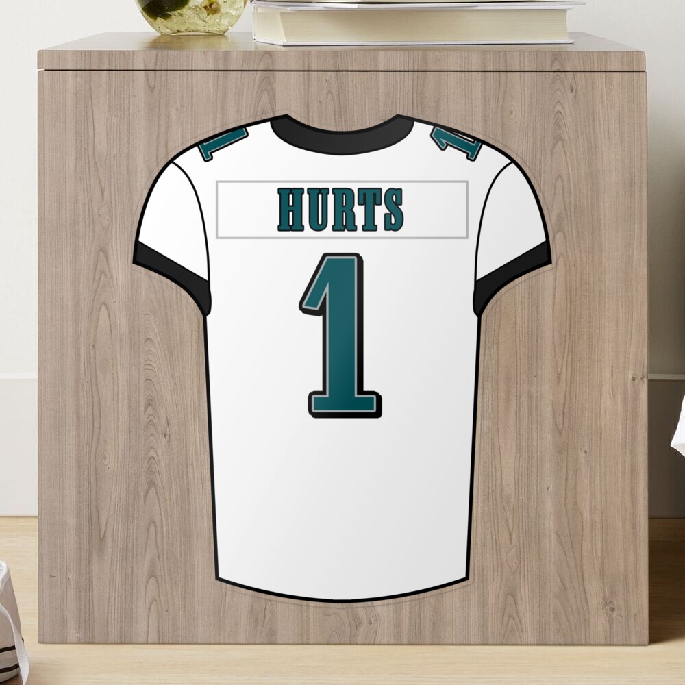 Jalen Hurts Home Jersey Sticker for Sale by designsheaven