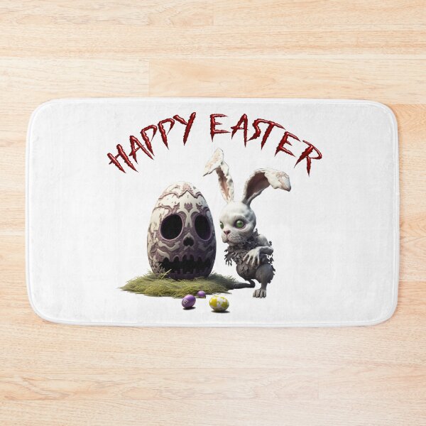 Item preview, Happy Easter - Zombie Rabbit with Skull designed and sold by Scrumptious Designs.