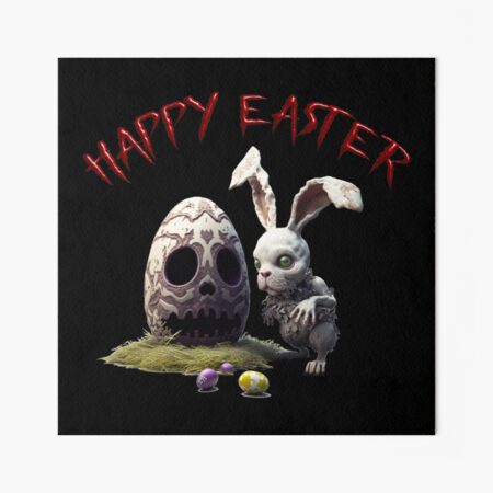 ZOMBIE RABBIT - HORROR MOVIE BUNNY - RED EYES RABBIT | Sticker