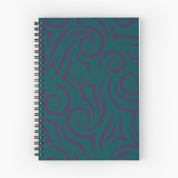 Item preview, Teal and Windy Swirl- LJW Design Pattern Color Collection designed and sold by LJWDesigns.