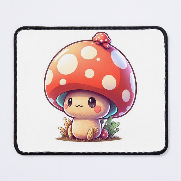 Item preview, Cute chibi mushroom, toadstool designed and sold by MarcGugDesigns.