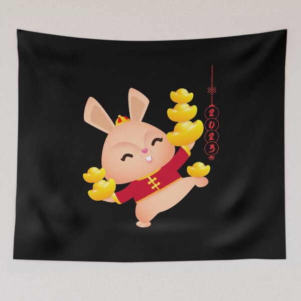 Item preview, Year Of The Rabbit Happy Chinese New Year 2023 designed and sold by YourgiftShop.