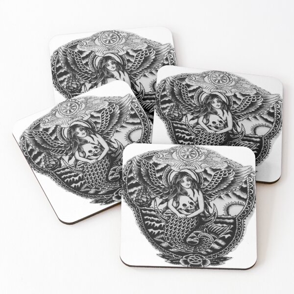 Item preview, Adam Levine Mermaid Tattoo designed and sold by HerrKoolS.