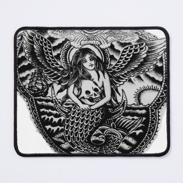 Item preview, Adam Levine Mermaid Tattoo designed and sold by HerrKoolS.