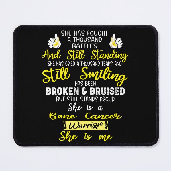Item preview, Bone Cancer Warrior SHE IS ME - Support Bone Cancer Fighter Gifts designed and sold by Berriosly.