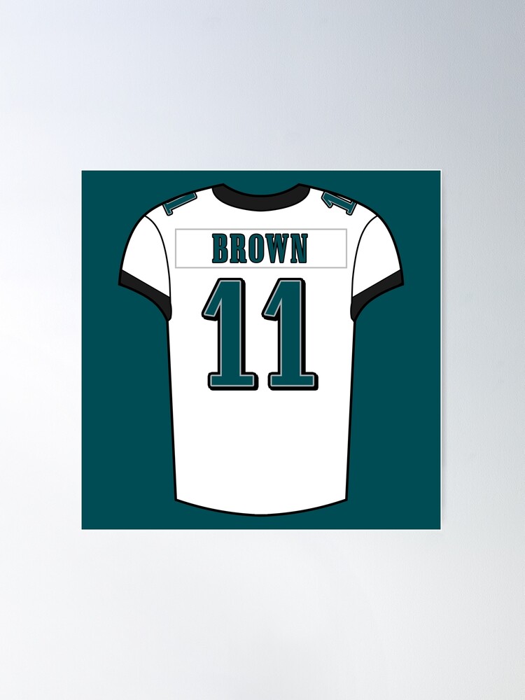 A.J. Brown Football Design Poster Eagles T-Shirt, hoodie, sweater