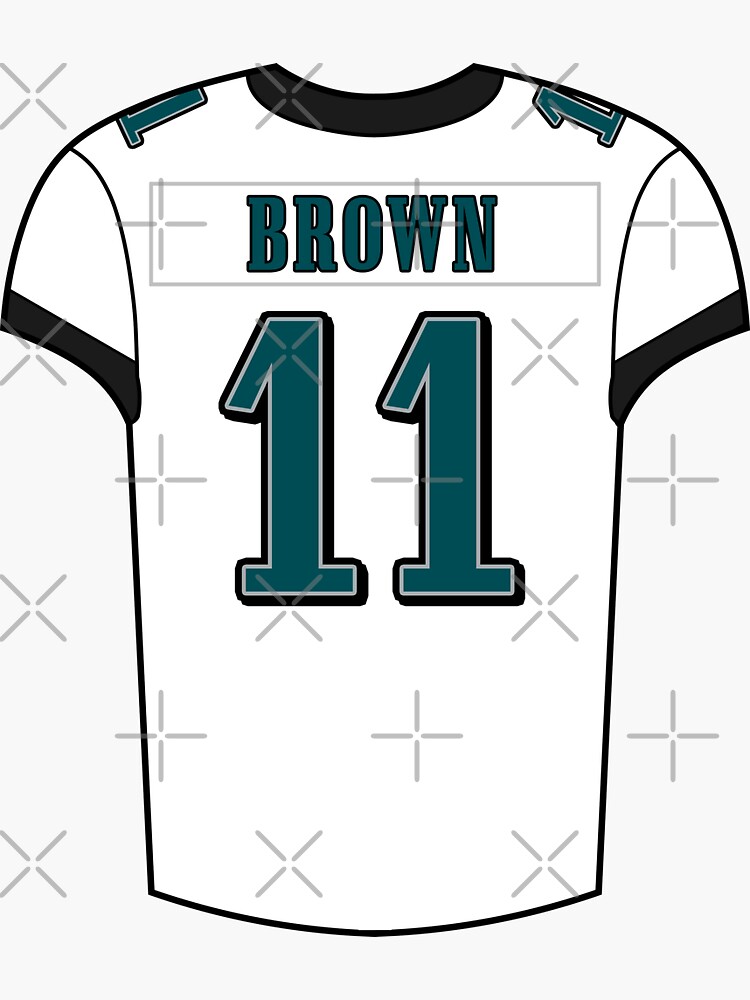 A.J. Brown Away Jersey Poster for Sale by designsheaven