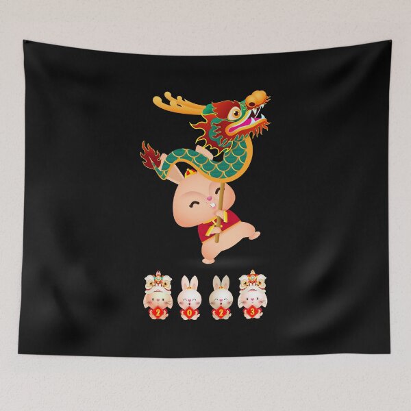 Item preview, Happy Chinese New Year 2023 Lunar Zodiac Year Of The Rabbit designed and sold by YourgiftShop.