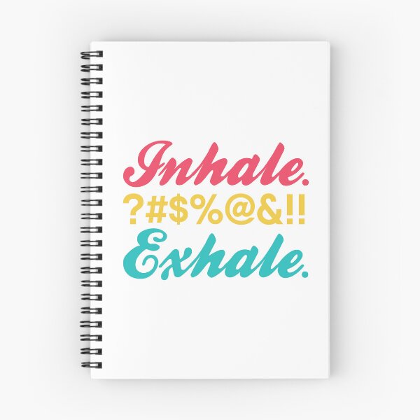 Item preview, Inhale. (Explicit) Exhale. designed and sold by chillaxcats.