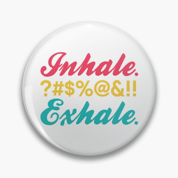 Item preview, Inhale. (Explicit) Exhale. designed and sold by chillaxcats.