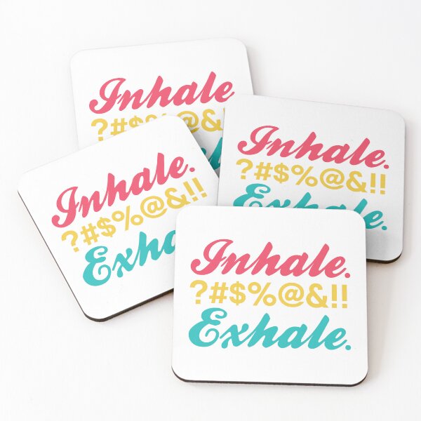 Item preview, Inhale. (Explicit) Exhale. designed and sold by chillaxcats.
