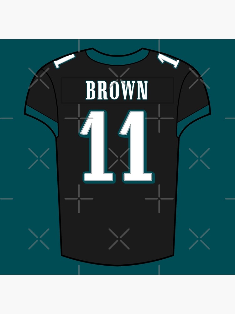 A.J. Brown Away Jersey Poster for Sale by designsheaven