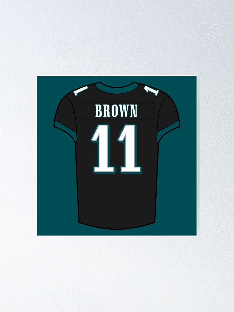 A.J. Brown Away Jersey Sticker for Sale by designsheaven