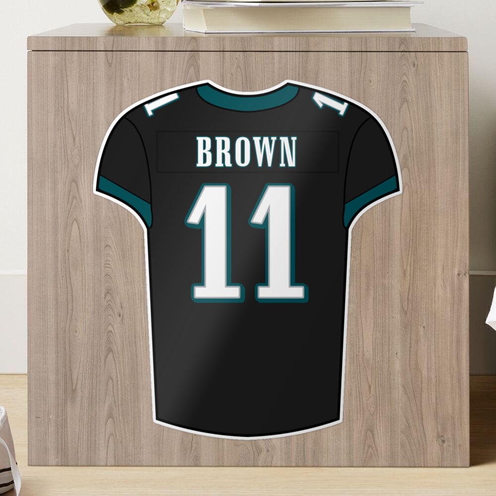 A.J. Brown Away Jersey Sticker for Sale by designsheaven