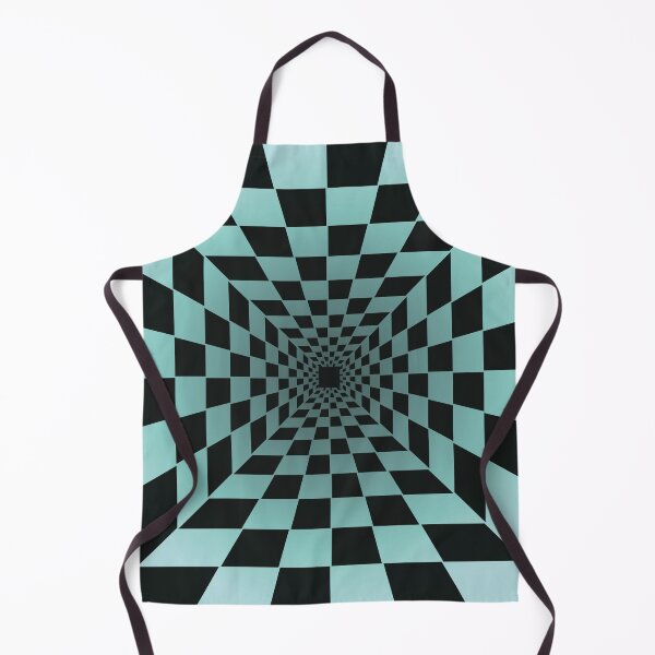 Item preview, Tunnel-shaped checkered perspective designed and sold by professorguru.