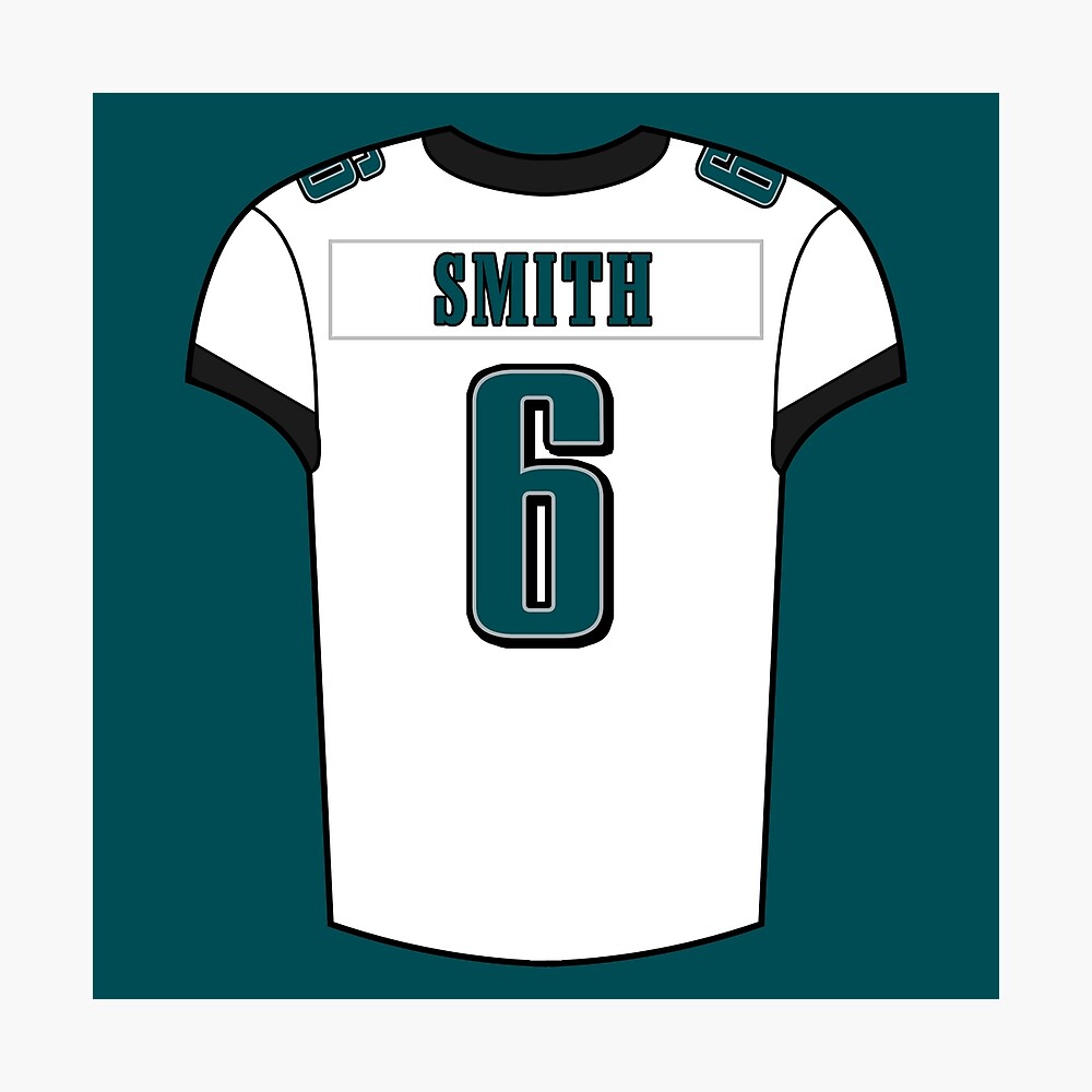 DeVonta Smith Away Jersey' Poster for Sale by designsheaven