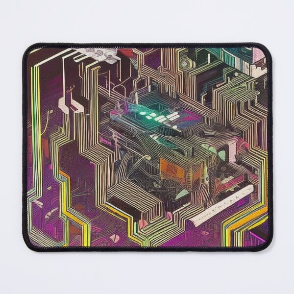 Item preview, Electronics Brown and Purple designed and sold by Canadamarsworks.
