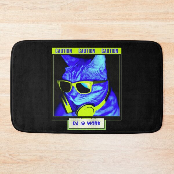 Item preview, Caution - DJ at Work designed and sold by Yankee Doodle Gandy.
