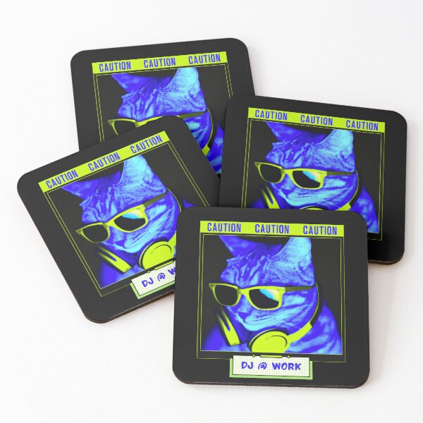 Item preview, Caution - DJ at Work designed and sold by Yankee Doodle Gandy.