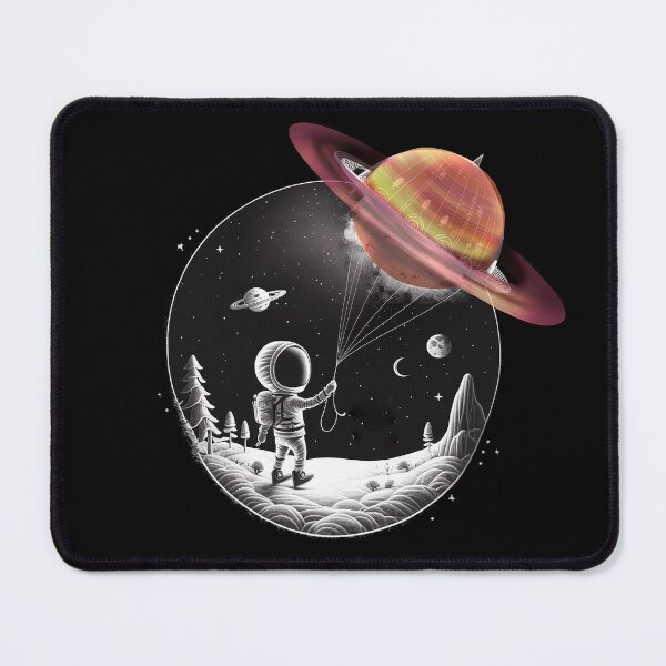Item preview, An Astronaut and His Kite Planet designed and sold by GoPublicTeam.