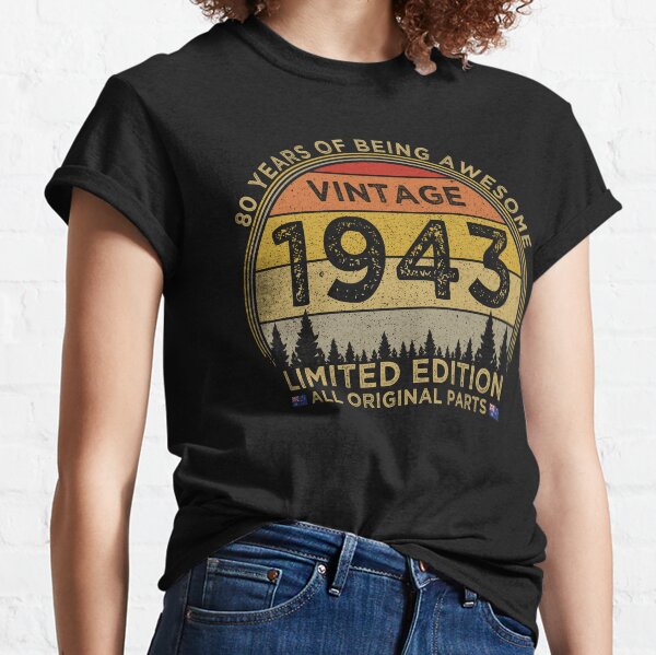 Item preview, 80th Birthday Vintage 1943 Limited Edition Patriotic Australia designed and sold by cssdru.
