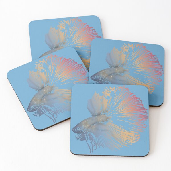 Item preview, Betta Fish Galaxy designed and sold by ZapandZam.