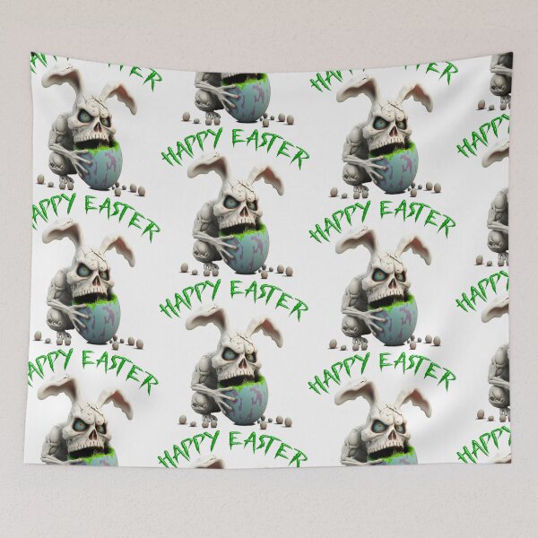 Item preview, Happy Easter - Zombie Rabbit designed and sold by Scrumptious Designs.