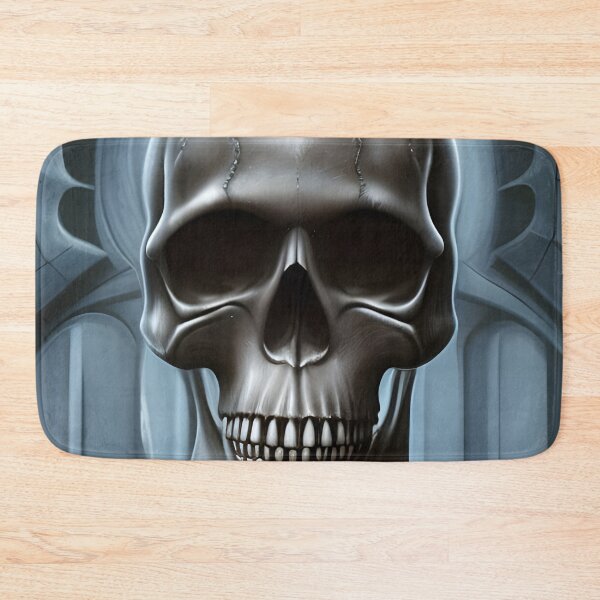 Item preview, Cool Skull on Grey Background  designed and sold by JKirchnerArt.