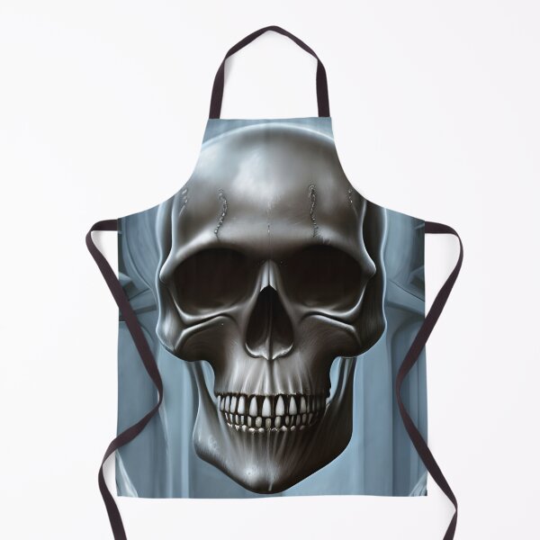 Item preview, Cool Skull on Grey Background designed and sold by JKirchnerArt.