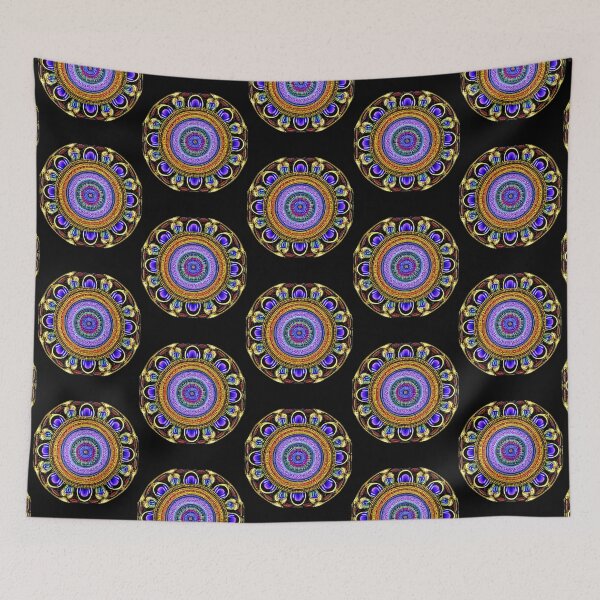 Item preview, BOHEMIAN COLORFUL MANDALA designed and sold by DanaMire.