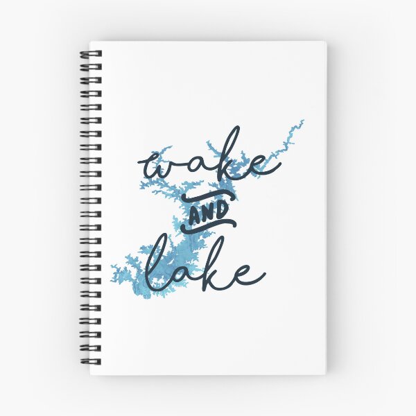 Item preview, Wake & Lake at Lake Lanier designed and sold by DRHArtistry.