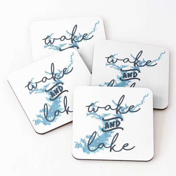 Item preview, Wake & Lake at Lake Lanier designed and sold by DRHArtistry.