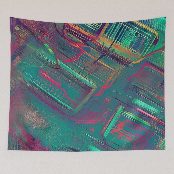 Item preview, Electronics Teal designed and sold by Canadamarsworks.