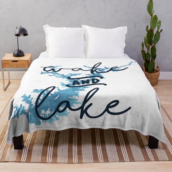 Item preview, Wake & Lake at Lake Lanier designed and sold by DRHArtistry.