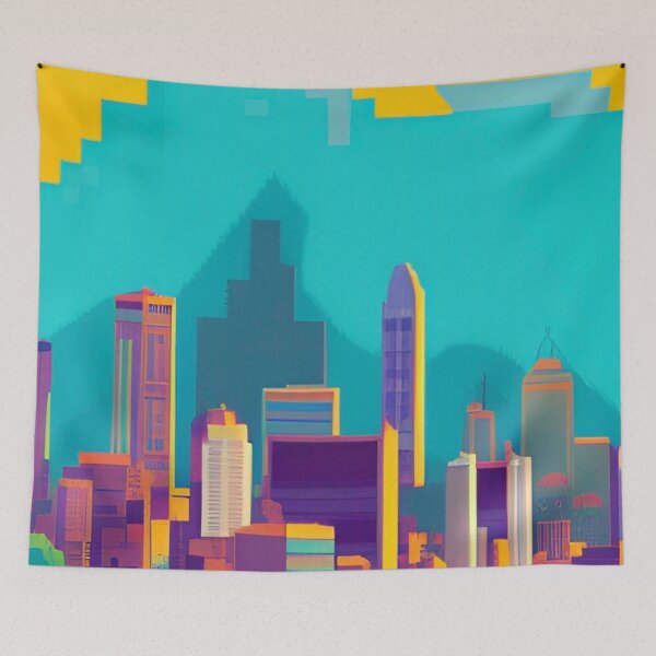 Item preview, Tulsa Skyline Art designed and sold by Places On Earth.