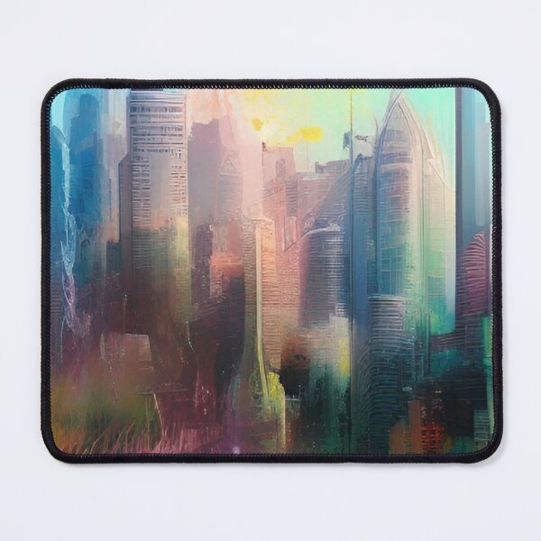 Item preview, Tulsa Skyline Painting designed and sold by Places On Earth.