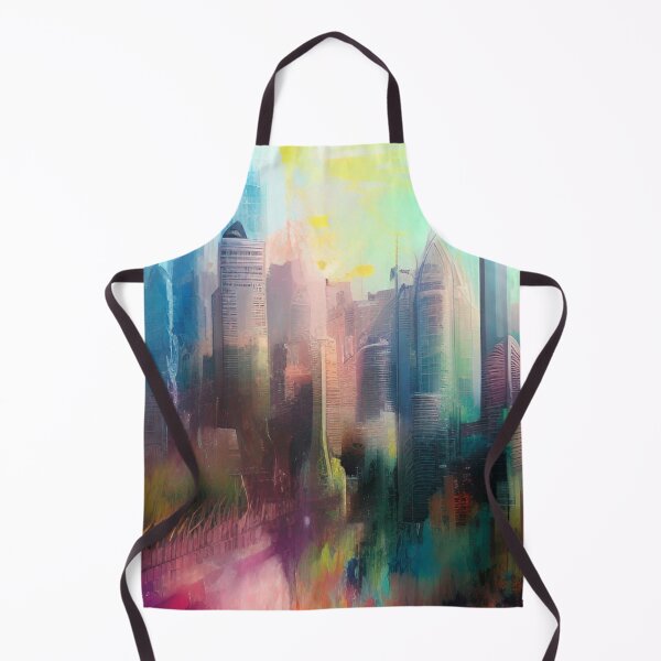Item preview, Tulsa Skyline Painting designed and sold by Places On Earth.