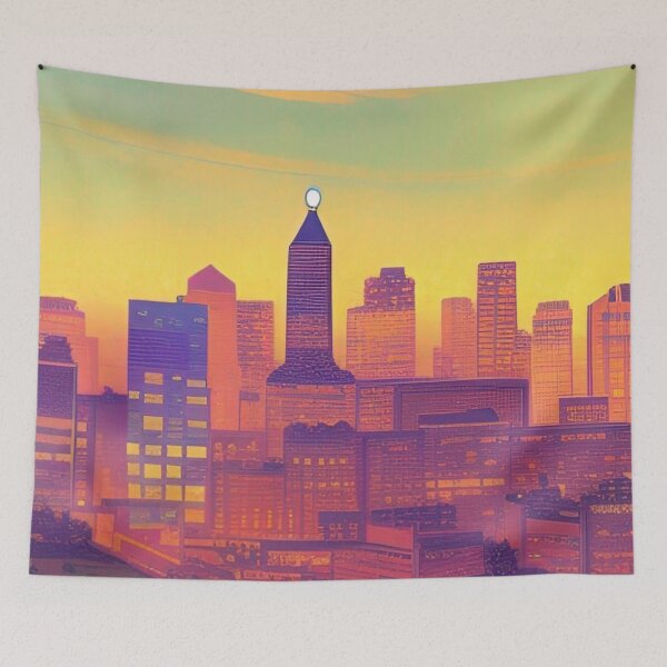 Item preview, Tulsa City designed and sold by Places On Earth.