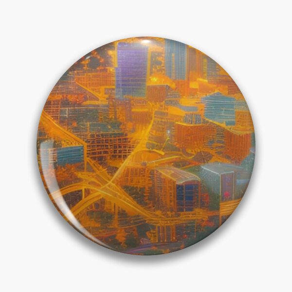 Item preview, Arte de la ciudad de Tulsa designed and sold by Places On Earth.