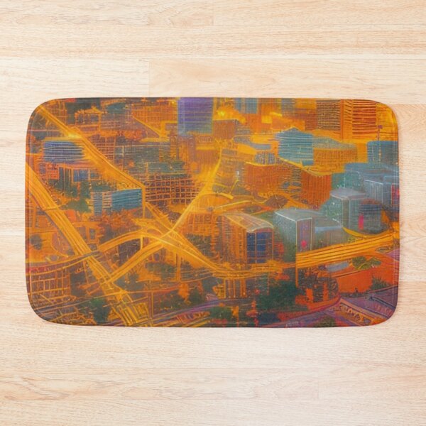 Item preview, Tulsa City Art designed and sold by Places On Earth.