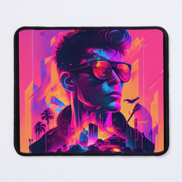 Item preview, Retro Futuristic Portrait designed and sold by LukeAiWalker.