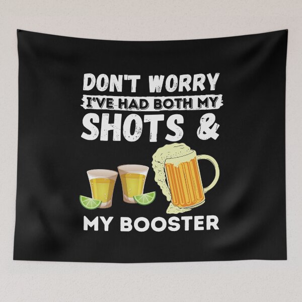Item preview, Don't worry I've had both my shots and booster Funny vaccine Tee designed and sold by YourgiftShop.