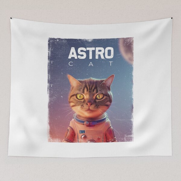 Item preview, Astro Cat designed and sold by cybersilverhand.
