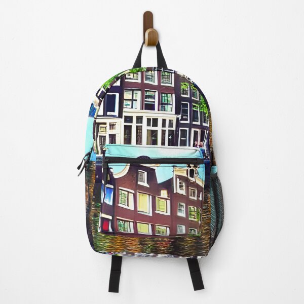 Item preview, Amsterdam Watercolor Art, City Landscape, Amsterdam Artwork designed and sold by viewgraphics.