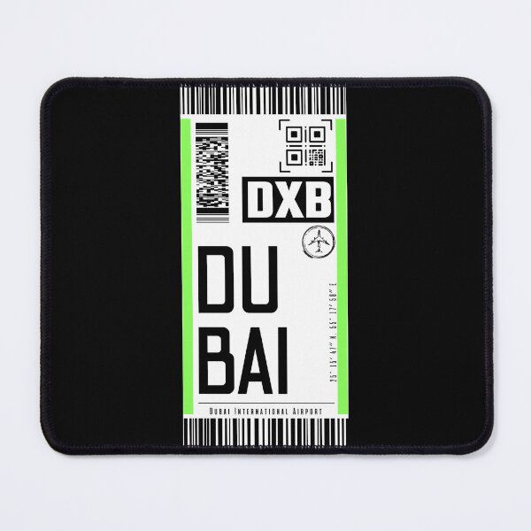 Item preview, DUBAI DXB classic luggage tag travel sticker designed and sold by LeddsoDello.